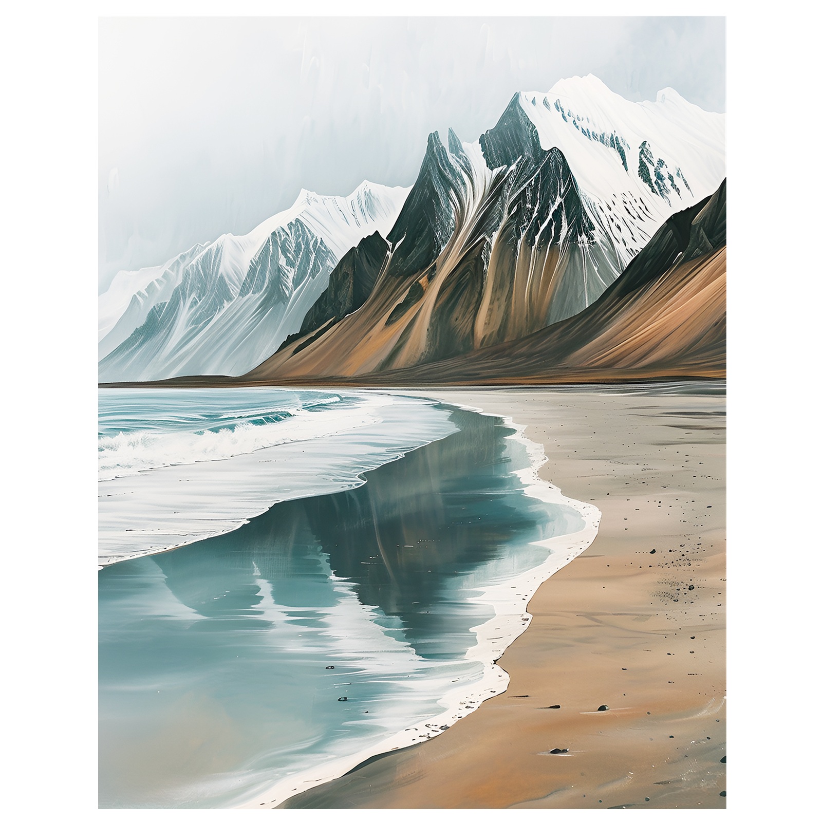 Картины-холсты Дыхание моря 40х50 см 3 шт set-15446/15447/15448