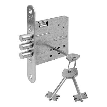 Замок врезной ПРО-САМ ЗВ 8-4С/13   МИНИ (76601)