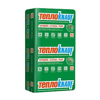 Утеплитель Knauf Insulation ТеплоKnauf TS 036 Аquastatik 50х610х1230 мм (16 шт, 12 м2, 0,6 м3)