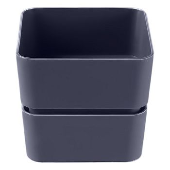 Кашпо Фиори антрацит 0,45 л