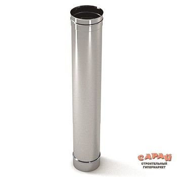 Труба нерж 0,5 мм d115 мм 1000 мм Везувий