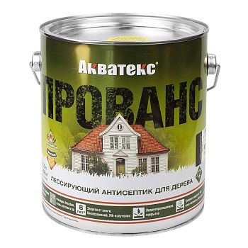 Акватекс Прованс (лессирующий антисептик) сосна 2,5л (4)