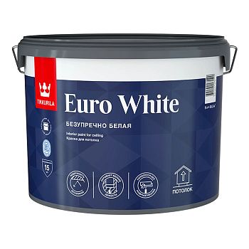 Краска ВД интерьерная Tikkurila Euro Matt 3 C белая 0,9 л