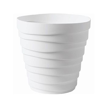 Кашпо Бархан белый 1,4 л