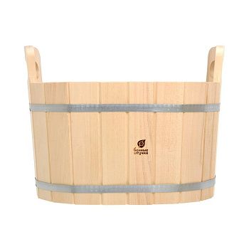 Ушат шайка овал липа Банные штучки 30 л