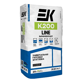 Шпатлевка гипсовая EK К200 20 кг