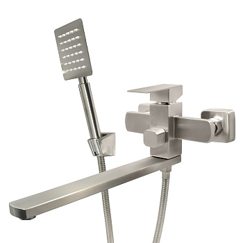 Смеситель для ванны Juguni Parus 0402.173 однорычажный длинный излив