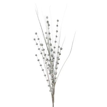 Украшение интерьерное Ветка Бусины 69x15x2,5см