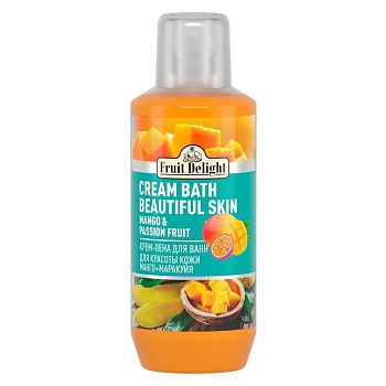 Крем-пена для ванн Fruit Delight Манго-маракуйя 1 л