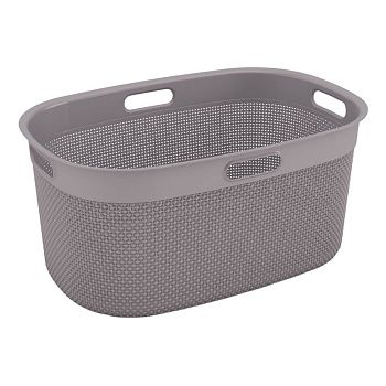 Корзина для чистого белья Filo тауп 45 л 6717
