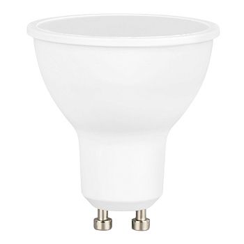 Лампа светодиодная тёпл.бел.свет GU10.230V 9 Вт 820лм 3000K Jazzway