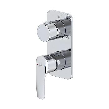 Смеситель для ванны встраиваемый Iddis Ray RAYSB00i68 с тремя выходами однорычажный