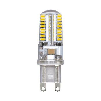 ЛАМПА светодиодная бел свет G9 220V 5Вт 4000K 320Lm  Jazzway