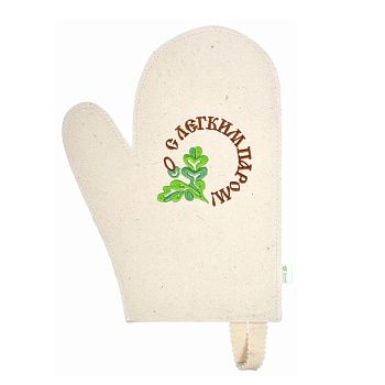 Рукавица для бани С легким паром TM Бацькина баня
