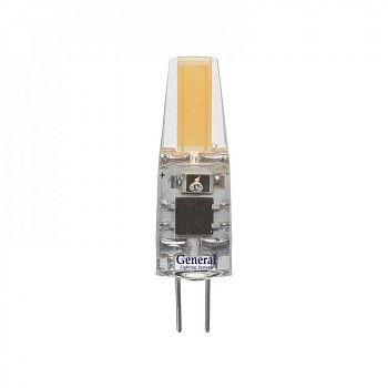 Лампа светодиодная General LED G4 7Вт 12V COB 6500K силикон