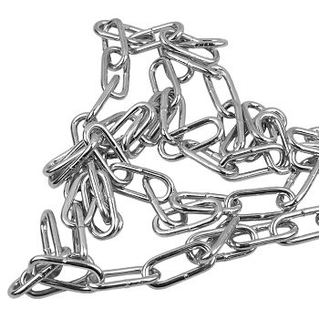 Цепь длиннозвенная DIN 763 4 мм 5 м оцинкованная