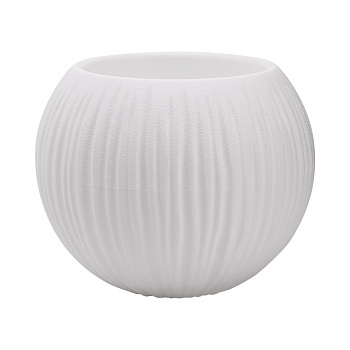 Кашпо Сфера Мини белый 0,3 л
