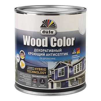 Антисептик кроющий Dufa серый шёлк  0.9л