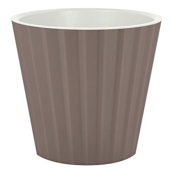 Горшок цветочный InGreen Sand Французский платан 32 см 15,8 л c дренажной вставкой на колесиках