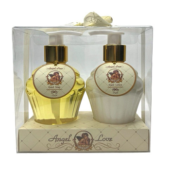 Набор подарочный для тела Angel love №19 (мыло д/рук, лосьон)