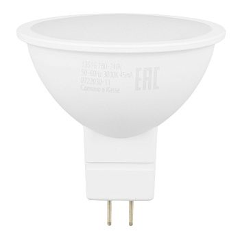 Лампа Gauss LED MR16 GU5.3 5.5вт 3000K теплый свет