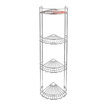 Полка для ванной угловая 4-х ярусная Atemia KOR-2011