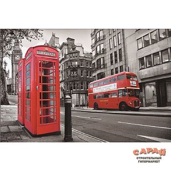Фотообои бумажные Лондон VIP А 071 392х260 см (16л)