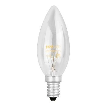 ЛАМПА накаливания свеча прозр E14 240V 40 Вт 380Лм  Jazzway