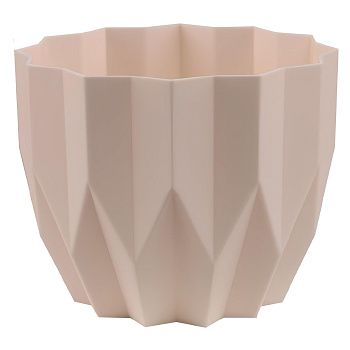 Кашпо Геометрия пудровый 5,8 л
