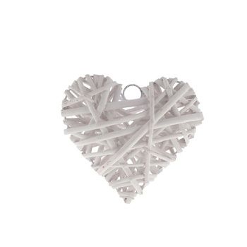 Украшение новогоднее Сердце L15 W5 H15 см