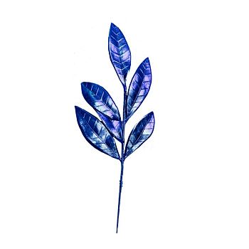 Украшение интерьерное Синяя ветвь 30х11х0,7 см