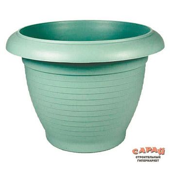 Горшок цветочный Терра нефрит 6 л