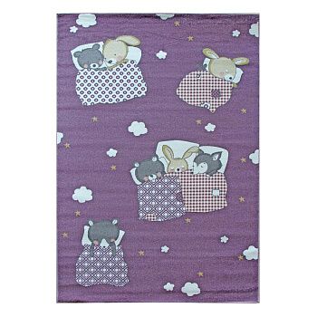 Ковер детский Sofit Merinos 2922 1,2х1,8 м фиолетовый