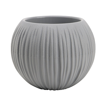 Кашпо Сфера Мини серый жемчуг 0,3 л