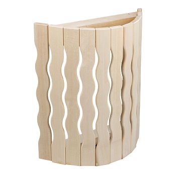 Абажур угловой Волна 27х10,5х30,5 см липа Банные штучки