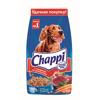 Корм для собак сухой Chappi Говядина по домашнему 15 кг