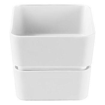 Кашпо Фиори белый 0,45 л