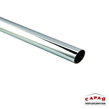 Труба 25*0,6-0,8*3000 мм хром
