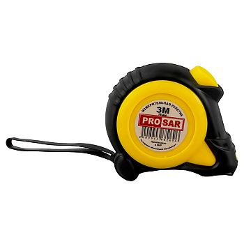 Рулетка 3 м х 16 мм автостоп Pro Sar