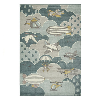 Ковер детский Izumrud Merinos C225 1,6х2,3 м разноцветный