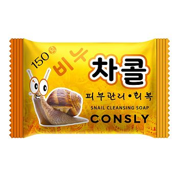 Мыло туалетное Consly Восстанавливающее с муцином улитки 150 г