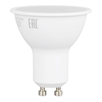 ЛАМПА светодиодная бел.свет GU10.230V 7 Вт 520Лм 5000K Jazzway