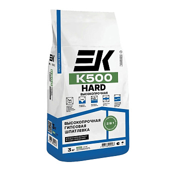 Шпатлевка гипсовая ЕК К500 3 кг