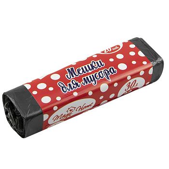 Мешки для мусора Magic Home 30 л 20 шт 5,5 мкм