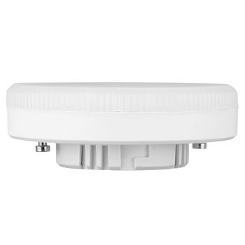 Лампа светодиодная дневной свет GX53 6 Вт 6500К LED-GX53-6W/6500K/GX53/FR PLZ01WH Uniel