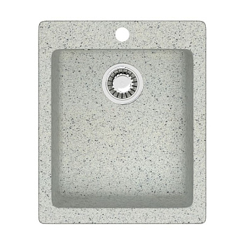 Мойка врезная Карельский камень 8/Q10 500х425х195 мм светло-серый