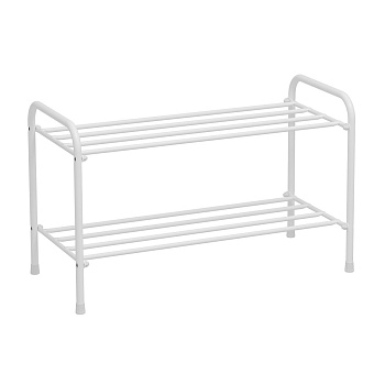 Полка для обуви Альфа 22 650х400х300 мм металл Белый