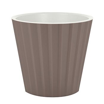 Горшок цветочный InGreen Sand Французский платан 23 см 5,8 л c дренажной вставкой
