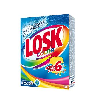 Порошок стиральный Лоск Color 450 г
