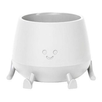 Кашпо Мистер Грин белый 0,6 л